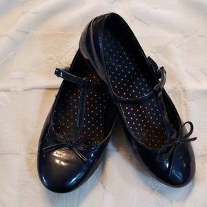 Girls Blue Size 3 Cat & Jack Dress Shoes